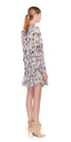Piper Silk Print Ribbon Blouse