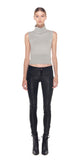 New Binta Leather Moto Pant