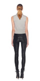New Binta Leather Moto Pant
