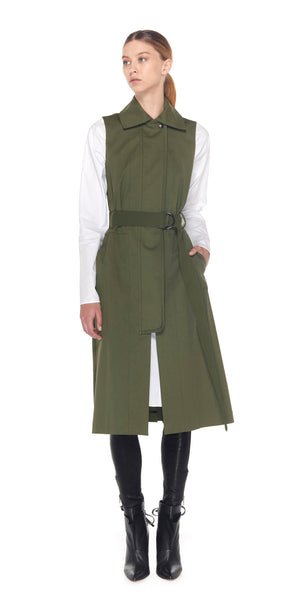 Brody Canvas Sleeveless Jacket