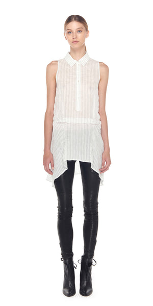 Maeve Stripe Sleeveless Shirt