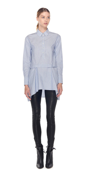 Jordan Stripe Cotton Blouse