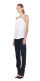 Mercer Cotton & Lace Shell