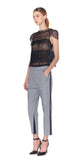 Paul Cropped Tuxedo Pant