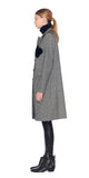 Jacob Plaid Heart Overcoat