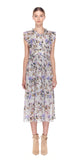 Florence Silk Print Dress