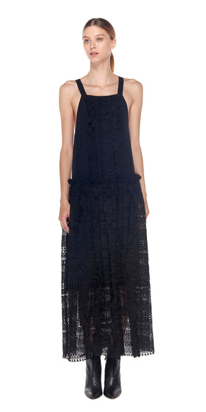 Karina Silk Lace Dress