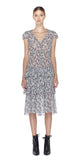 Lana Silk Print Dress