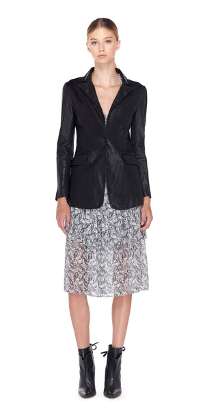 Kaylee Leather Blazer