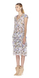Lana Silk Print Dress