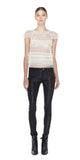 Austin Lace Cropped Shell