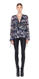 Bella Silk Print Blouse