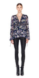 Bella Silk Print Blouse