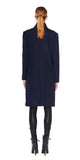 Jacob Pinstripe Heart Overcoat