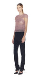 Austin Lace Cropped Shell