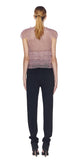 Austin Lace Cropped Shell