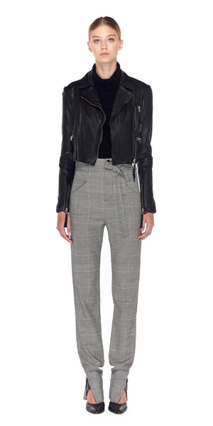 Hailey Leather Moto Jacket