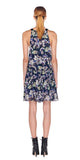 Karina Silk Print Mini Dress