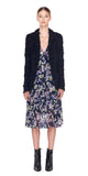 Conner Fringe Jacquard Blazer