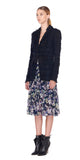 Conner Fringe Jacquard Blazer