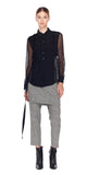 Willow Flocked Blouse