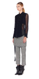 Willow Flocked Blouse
