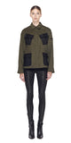 Sadie Canvas & Leather Jacket