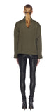 Sadie Canvas & Leather Jacket
