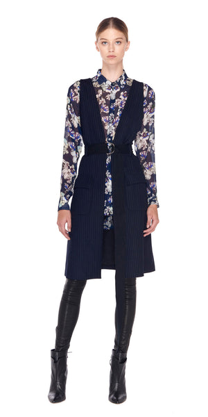 Atticus Pinstripe Vest