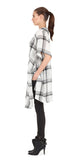 Elena Plaid Tunic Blouse