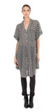 Elena Gingham Tunic Blouse