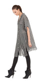 Elena Gingham Tunic Blouse