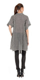 Elena Gingham Tunic Blouse