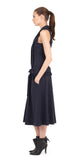 Amber Pinstripe Dress